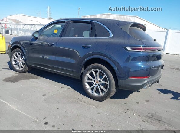 WP1AA2AY3TDA01754 2026 PORSCHE CAYENNE Blue Tył lewy