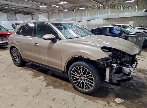WP1AA2AY5KDA15248 2019 PORSCHE CAYENNE Желто-коричневый Передняя правая четверть