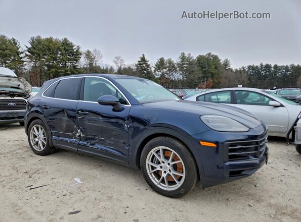 WP1AA2AY6RDA12255 2024 PORSCHE CAYENNE Синий Передняя правая четверть