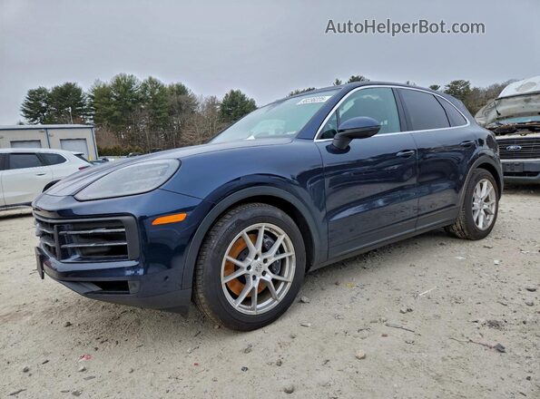 WP1AA2AY6RDA12255 2024 PORSCHE CAYENNE Синий Передняя левая четверть
