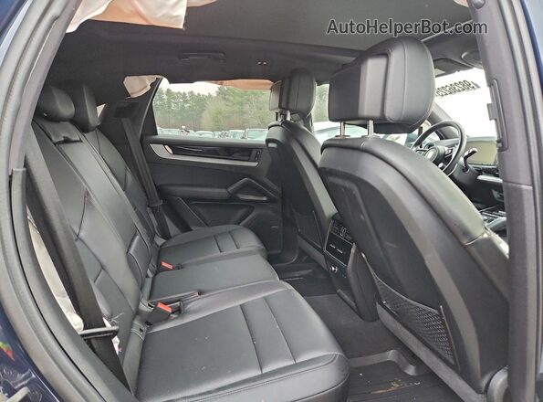 WP1AA2AY6RDA12255 2024 PORSCHE CAYENNE Синий Вид задней части салона