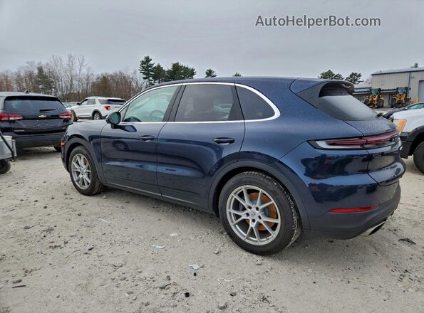 WP1AA2AY6RDA12255 2024 PORSCHE CAYENNE Синий Задняя левая четверть