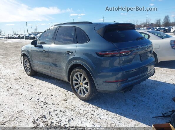 WP1AA2AY7KDA00718 2019 PORSCHE CAYENNE Blue Trasero izquierdo