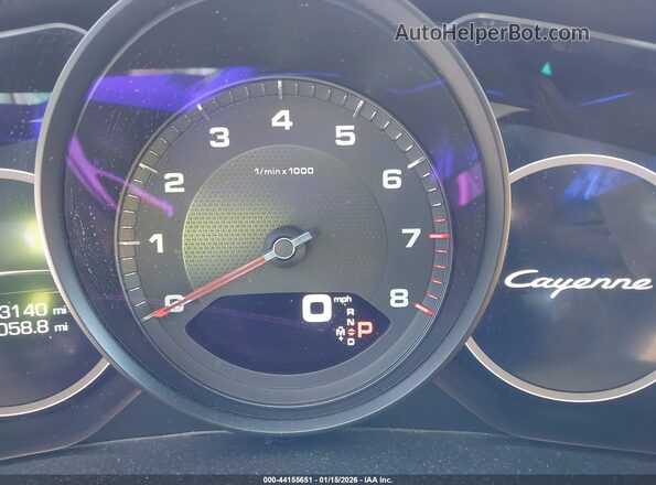 WP1AA2AY7KDA00718 2019 PORSCHE CAYENNE Blue Vista de los asientos traseros