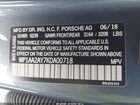 2019 Porsche Cayenne   Blue vin: WP1AA2AY7KDA00718