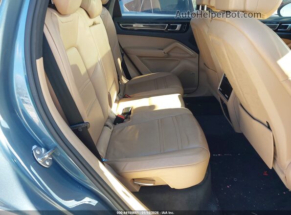 WP1AA2AY7KDA00718 2019 PORSCHE CAYENNE Blue Vista de la etiqueta del VIN
