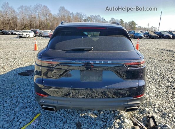 WP1AA2AY7LDA03832 2020 PORSCHE CAYENNE Black Rear view