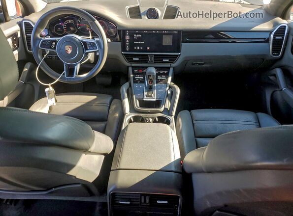 WP1AA2AY7LDA03832 2020 PORSCHE CAYENNE Black Dashboard view