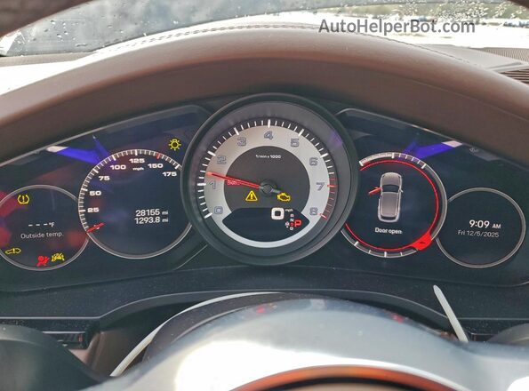 WP1AA2AY7PDA03996 2023 PORSCHE CAYENNE Черный Вид щитка приборов