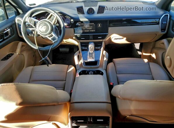 WP1AA2AY8PDA04901 2023 PORSCHE CAYENNE White Widok deski rozdzielczej
