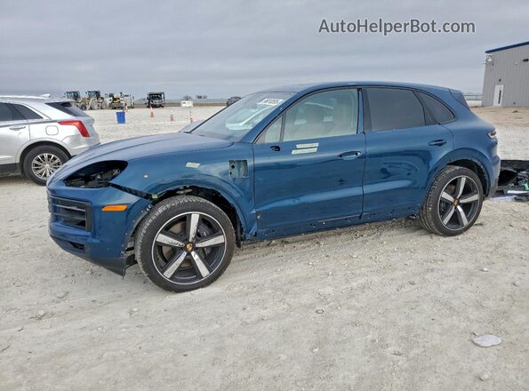 WP1AA2AY8SDA04499 2025 PORSCHE CAYENNE Синий Передняя левая четверть