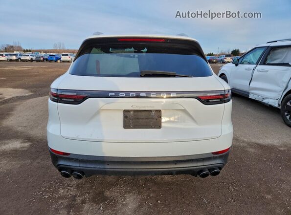 WP1AA2AYXNDA05268 2022 PORSCHE CAYENNE Белый Вид сзади