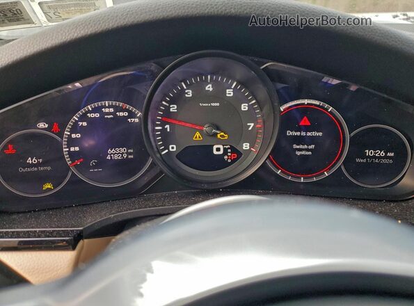 WP1AA2AYXPDA06441 2023 PORSCHE CAYENNE Черный Вид щитка приборов