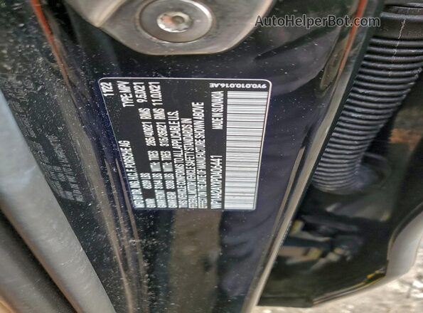 WP1AA2AYXPDA06441 2023 PORSCHE CAYENNE Черный Вид наклейки с VIN-кодом