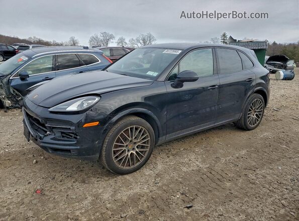 WP1AA2AYXPDA06441 2023 PORSCHE CAYENNE Черный Передняя левая четверть