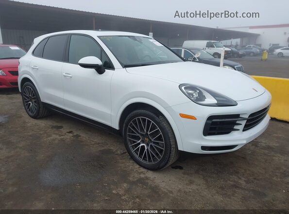 WP1AA2AYXPDA07590 2023 PORSCHE CAYENNE White Przód prawy