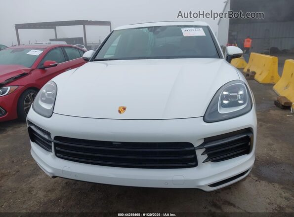 WP1AA2AYXPDA07590 2023 PORSCHE CAYENNE White Widok zestawu wskaźników