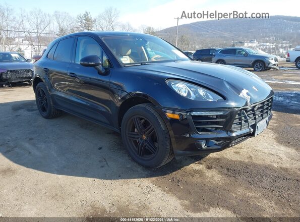 WP1AB2A50GLB55224 2016 PORSCHE MACAN Черный Передняя правая четверть