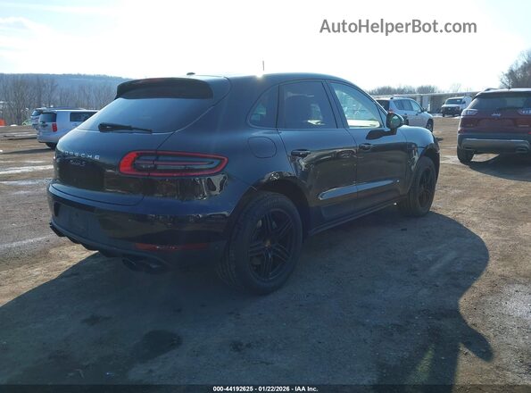WP1AB2A50GLB55224 2016 PORSCHE MACAN Черный Задняя правая четверть