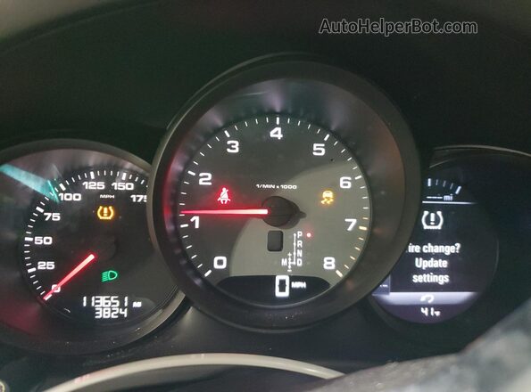 WP1AB2A52GLB57301 2016 PORSCHE MACAN Белый 