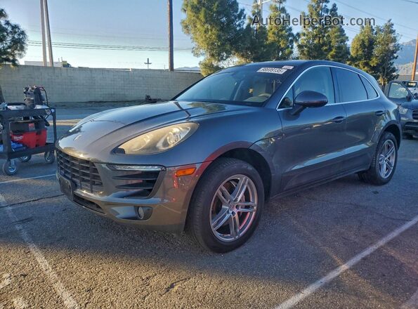 WP1AB2A55GLB47538 2016 PORSCHE MACAN Серый Передняя левая четверть
