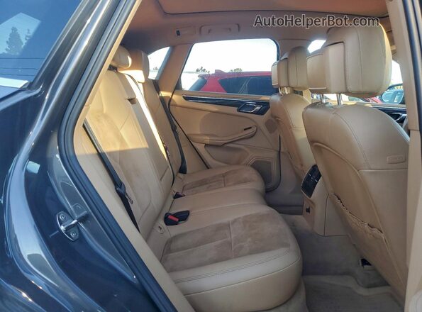 WP1AB2A55GLB47538 2016 PORSCHE MACAN Серый Вид задних сидений