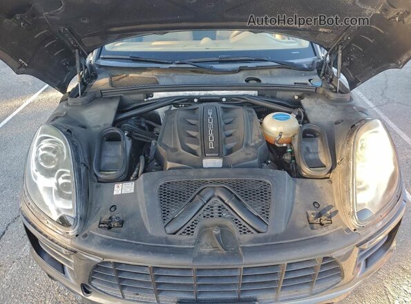 WP1AB2A55GLB47538 2016 PORSCHE MACAN Серый Вид задней части салона
