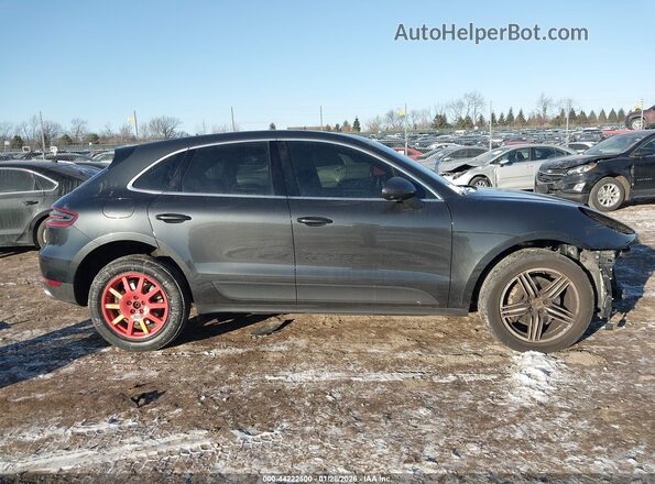 WP1AB2A56JLB30898 2018 PORSCHE MACAN Серый Панорамный вид салона 360°