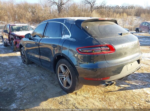 WP1AB2A56JLB30898 2018 PORSCHE MACAN Серый Задняя левая четверть