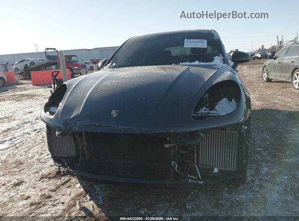 WP1AB2A56JLB30898 2018 PORSCHE MACAN Серый Вид задней части салона