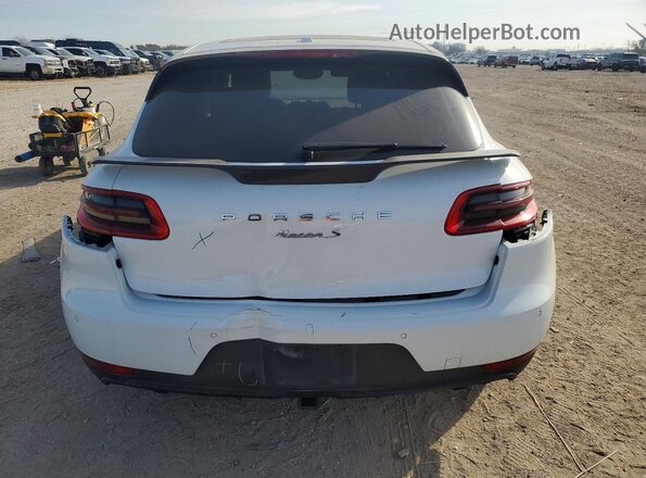 WP1AB2A57GLB46097 2016 PORSCHE MACAN Белый Вид сзади