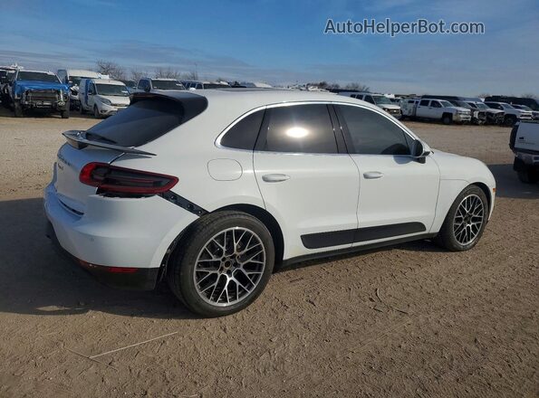WP1AB2A57GLB46097 2016 PORSCHE MACAN Белый Задняя правая четверть