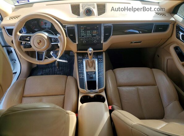 WP1AB2A57GLB46097 2016 PORSCHE MACAN Белый Вид панели приборов