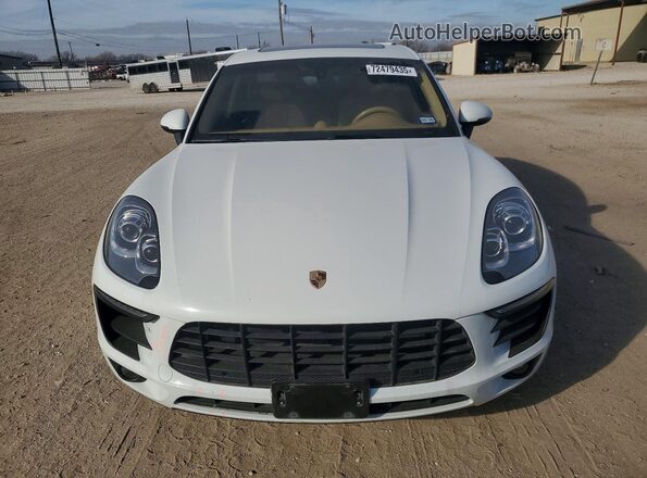 WP1AB2A57GLB46097 2016 PORSCHE MACAN Белый Вид спереди