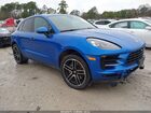2021 Porsche Macan S Blue vin: WP1AB2A57MLB30302