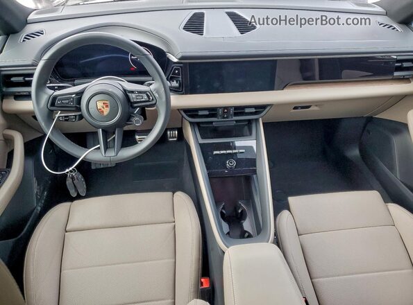 WP1AB2XA1SL153590 2025 PORSCHE MACAN Бордовый Вид панели приборов