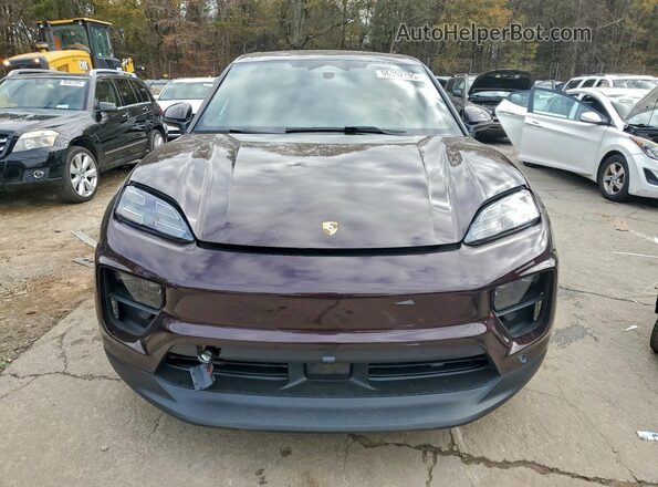 WP1AB2XA1SL153590 2025 PORSCHE MACAN Бордовый Вид спереди