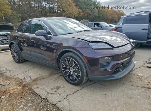 WP1AB2XA1SL153590 2025 PORSCHE MACAN Бордовый Передняя правая четверть