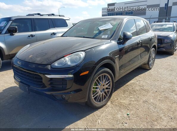 WP1AE2A21GLA61026 2016 PORSCHE CAYENNE Черный Передняя левая четверть