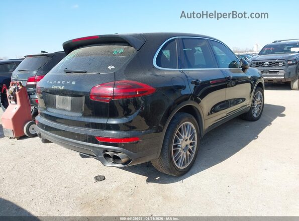 WP1AE2A21GLA61026 2016 PORSCHE CAYENNE Черный Задняя правая четверть