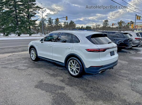 WP1AE2AY2KDA51063 2019 PORSCHE CAYENNE Белый Задняя правая четверть