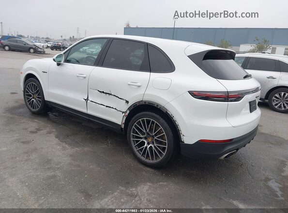 WP1AE2AY5MDA24796 2021 PORSCHE CAYENNE White უკანა მარცხენა