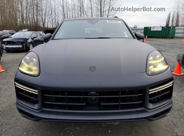 WP1AF2AY4MDA36774 2021 PORSCHE CAYENNE Черный Вид спереди