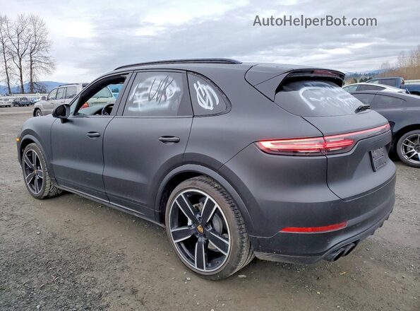WP1AF2AY4MDA36774 2021 PORSCHE CAYENNE Черный Задняя левая четверть