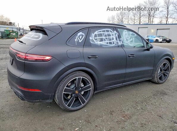 WP1AF2AY4MDA36774 2021 PORSCHE CAYENNE Черный Задняя правая четверть