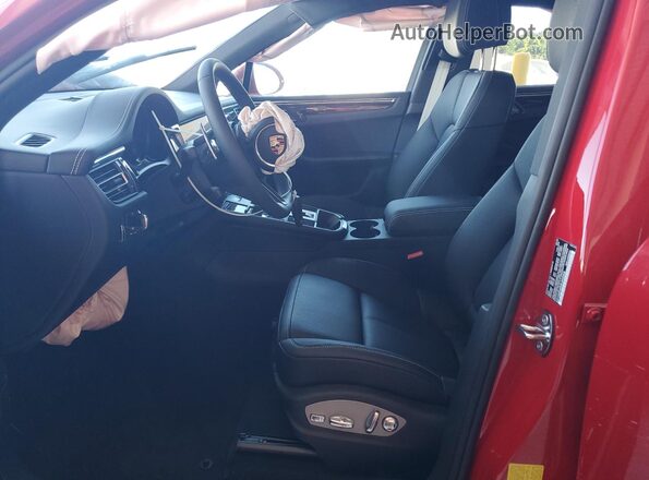 WP1AG2A55SLB42558 2025 PORSCHE MACAN Красный Вид салона спереди