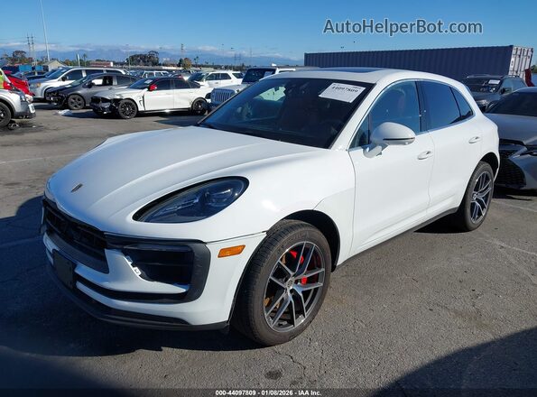 WP1AG2A59RLB39690 2024 PORSCHE MACAN Белый Передняя левая четверть