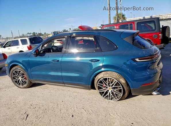 WP1AL2AY7RDA35974 2024 PORSCHE CAYENNE Blue უკანა მარცხენა