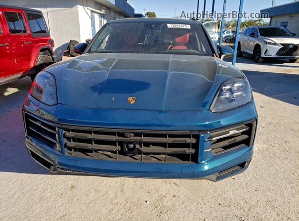 WP1AL2AY7RDA35974 2024 PORSCHE CAYENNE Blue წინა ხედი
