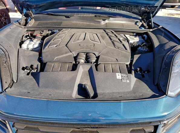 WP1AL2AY7RDA35974 2024 PORSCHE CAYENNE Blue ძრავის განყოფილების ხედი